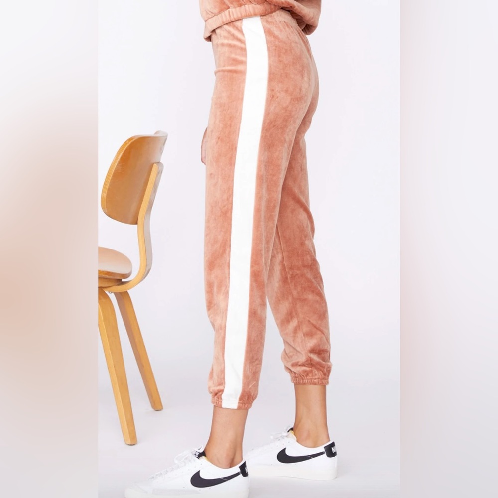 NWT Monrow Velour High Waist Vintage Sweatpant Size XS